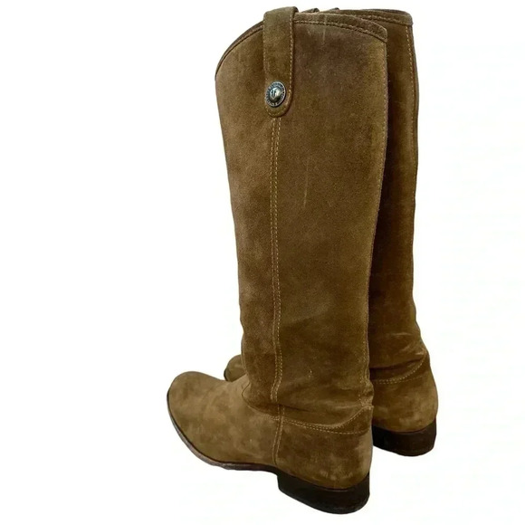 FRYE Melissa Button Leather Boots - Picture 5 of 12